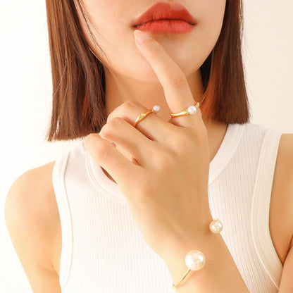 Bague Dorée Ouverte