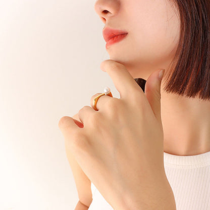 Bague Dorée Ouverte