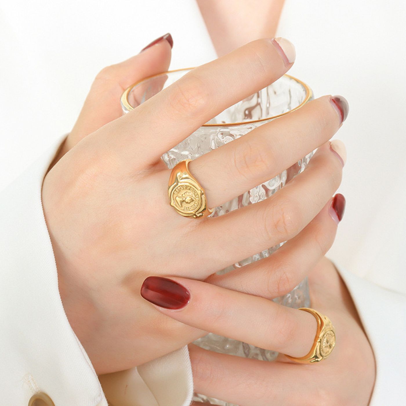 Bague Camée Romantique